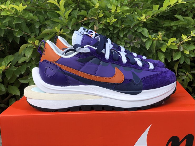 Sacai x Nike VaporWaffle ''Purple Orange''