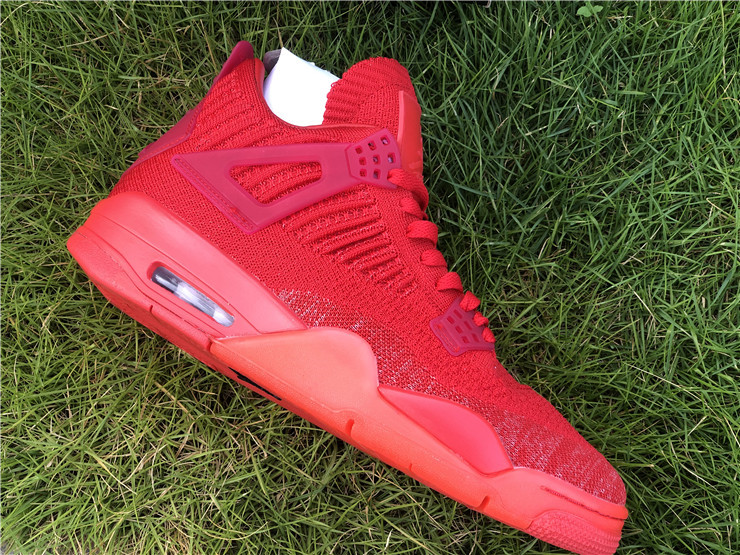 Air Jordan 4 Flyknit Red