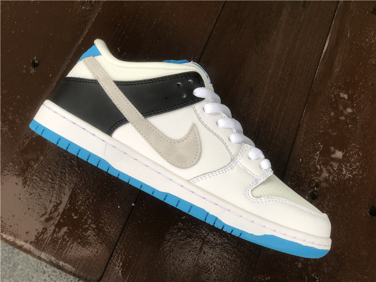 Air Jordan 1 SB Dunk Low ''White Black Aurora Blue''