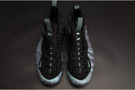 Nike Air Foamposite One PRM Abalone Black/Aurora Green mens