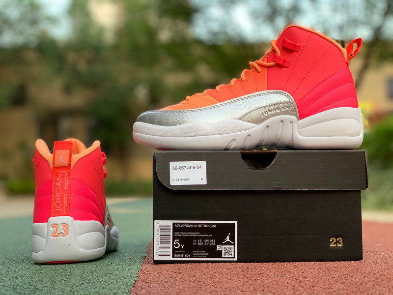 Air Jordan 12 GS “Hot Punch”