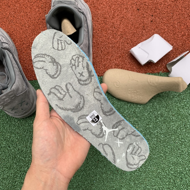 Kaws x Air Jordan 4 “Cool Grey”
