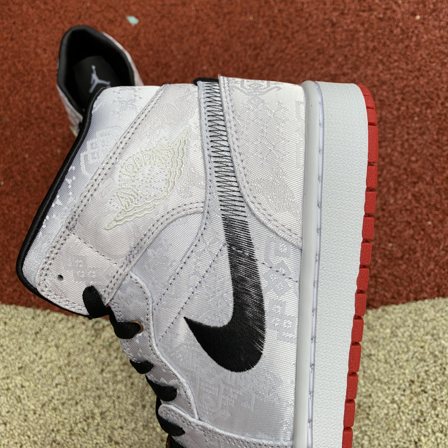 Jordan 1 Mid Fearless Edison Chen CLOT