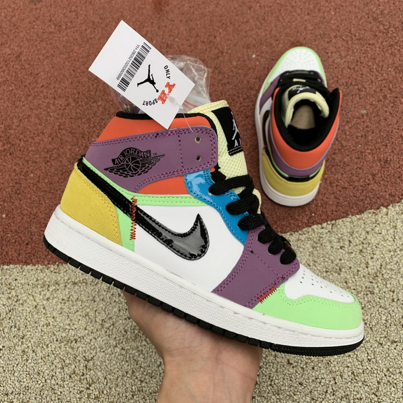 Jordan 1 Mid Multi-Color