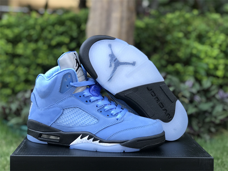 Air Jordan 5 UNC North Carolina Blue