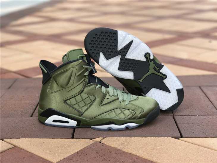 Air Jordan 6 Nylon Green
