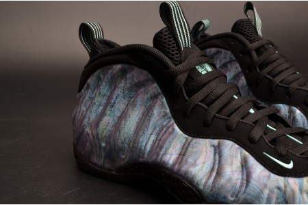 Nike Air Foamposite One PRM Abalone Black/Aurora Green mens