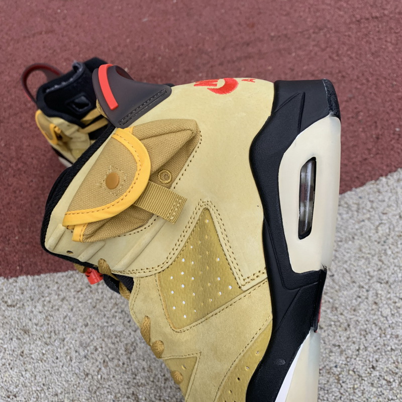 Travis Scott x Air Jordan 6 Wheat Yellow