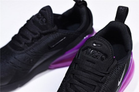Nike womens Air Max 270 blackpurple