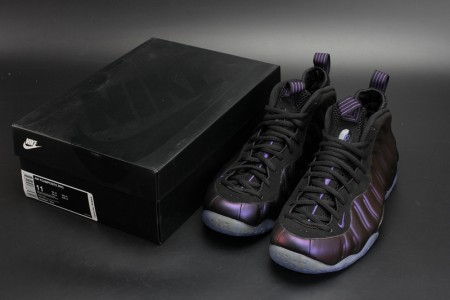 Nike Air Foamposite One Eggplant Black/ varsity purple mens