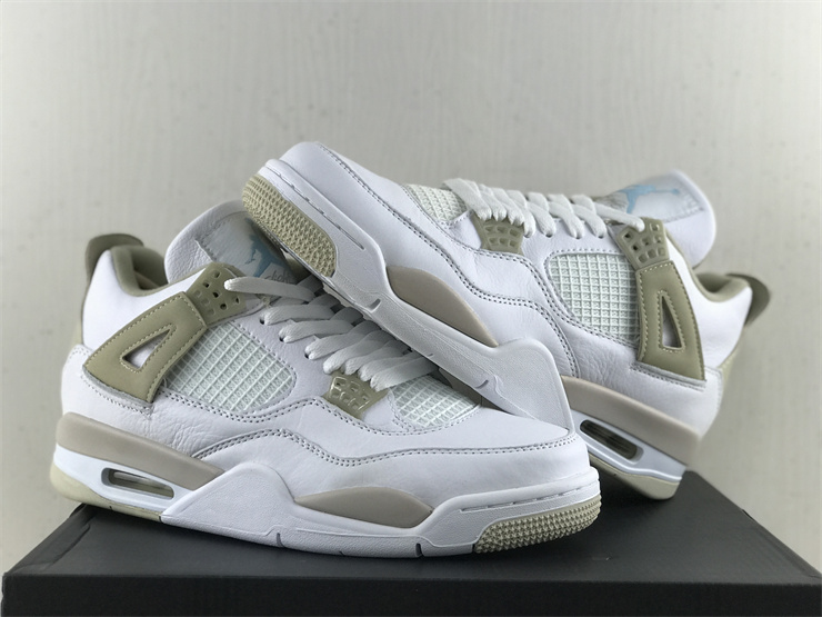 Air Jordan 4 GS Linen Platinum