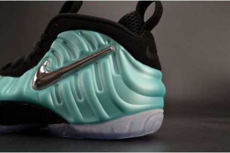 Nike Air Foamposite Pro Island Green Metallic Platinum mens