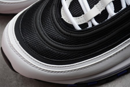 NIKE mens Air Max 97White/Black-Persin Violet
