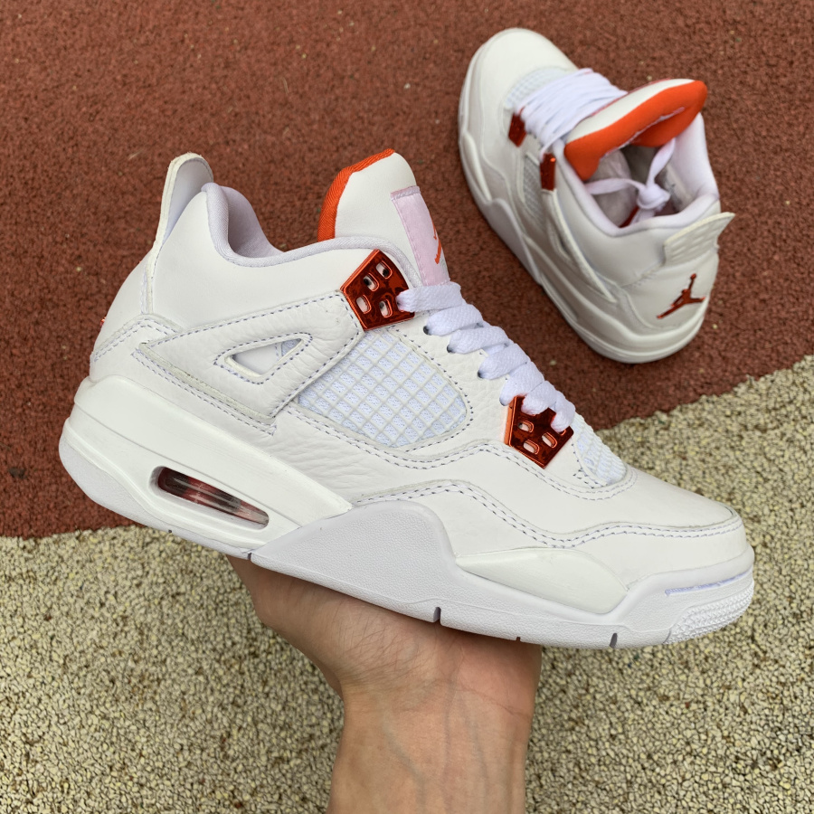 Air Jordan 4 “Orange Metallic” GS