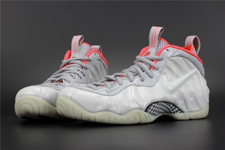 NIKE AIR FOAMPOSITE PRO PRM PURE PLATINUM mens
