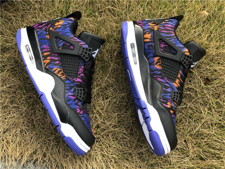 Air Jordan 4 Tiger Pattern Camouflage