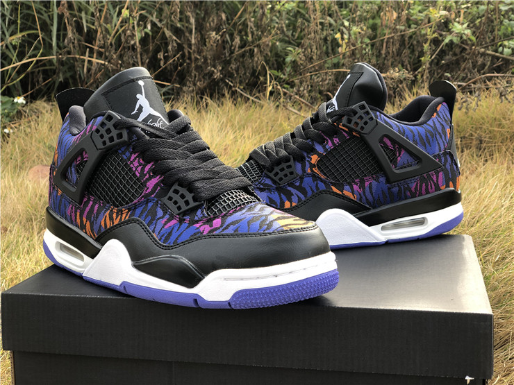 Air Jordan 4 Tiger Pattern Camouflage