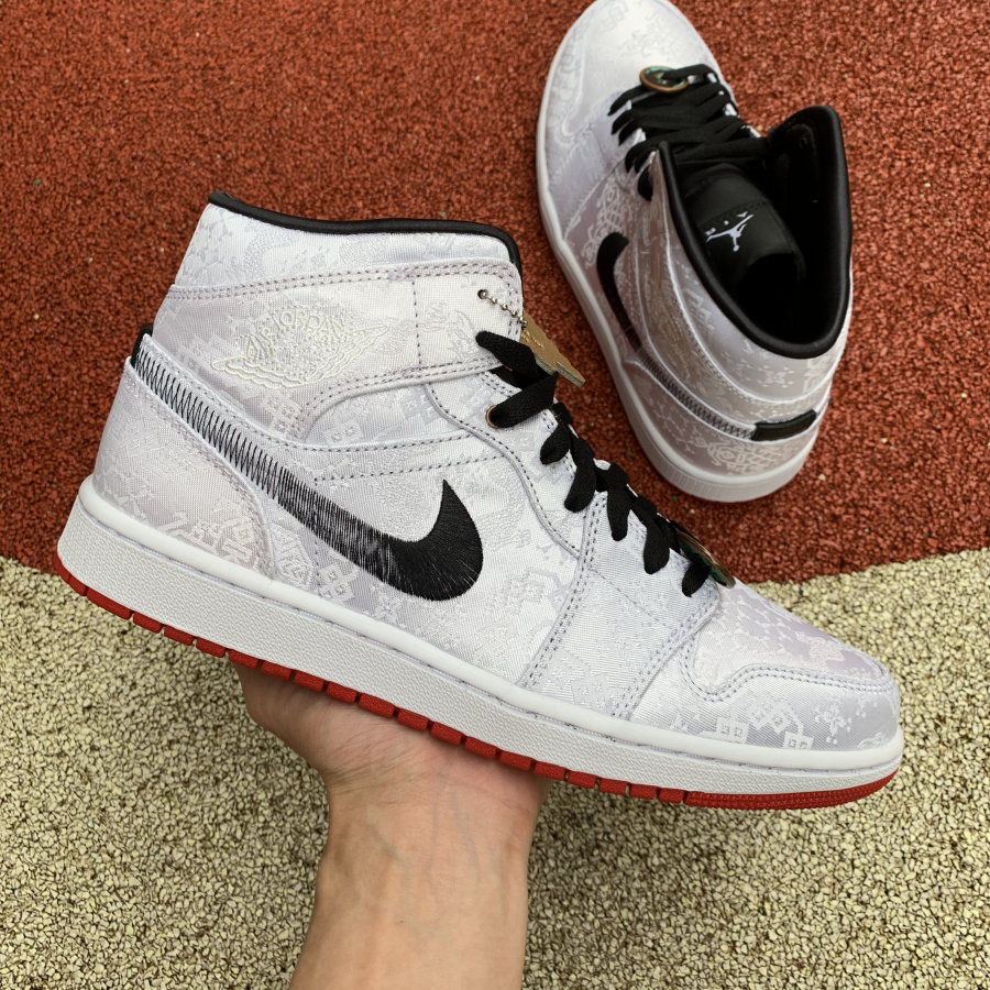 Jordan 1 Mid Fearless Edison Chen CLOT
