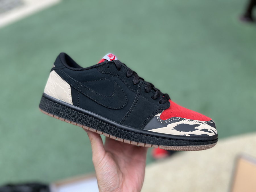 SoleFly x Air Jordan 1 Low “Carnivore”
