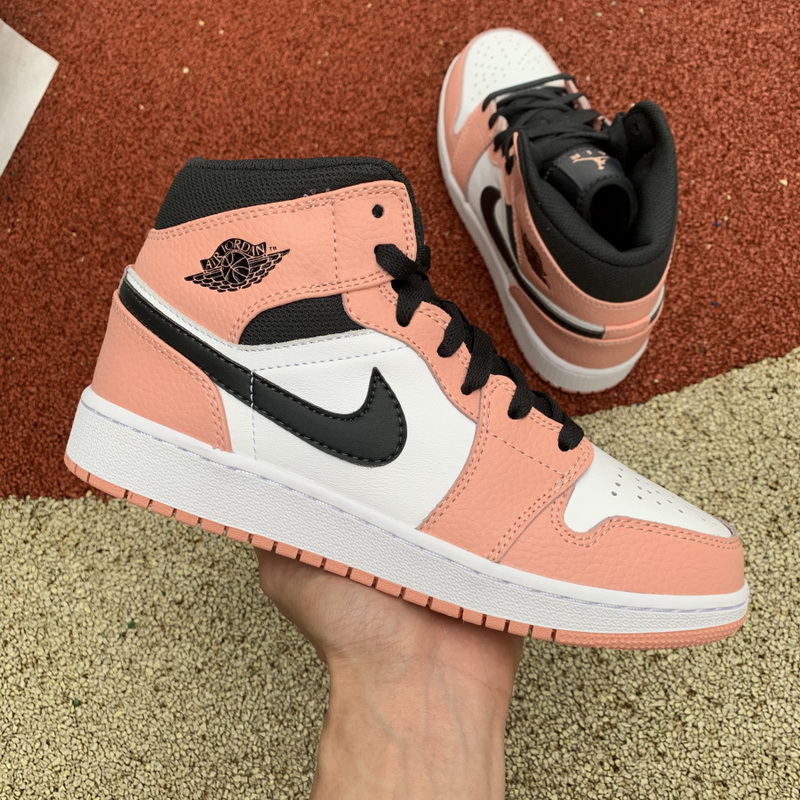 Jordan 1 Mid Pink quartz