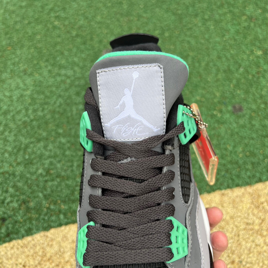 Air Jordan 4 Green Glow