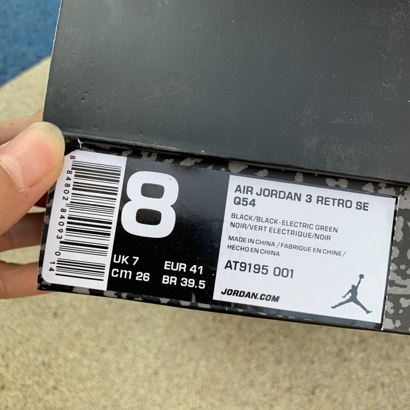 Air Jordan 3 Retro SE Quai 54