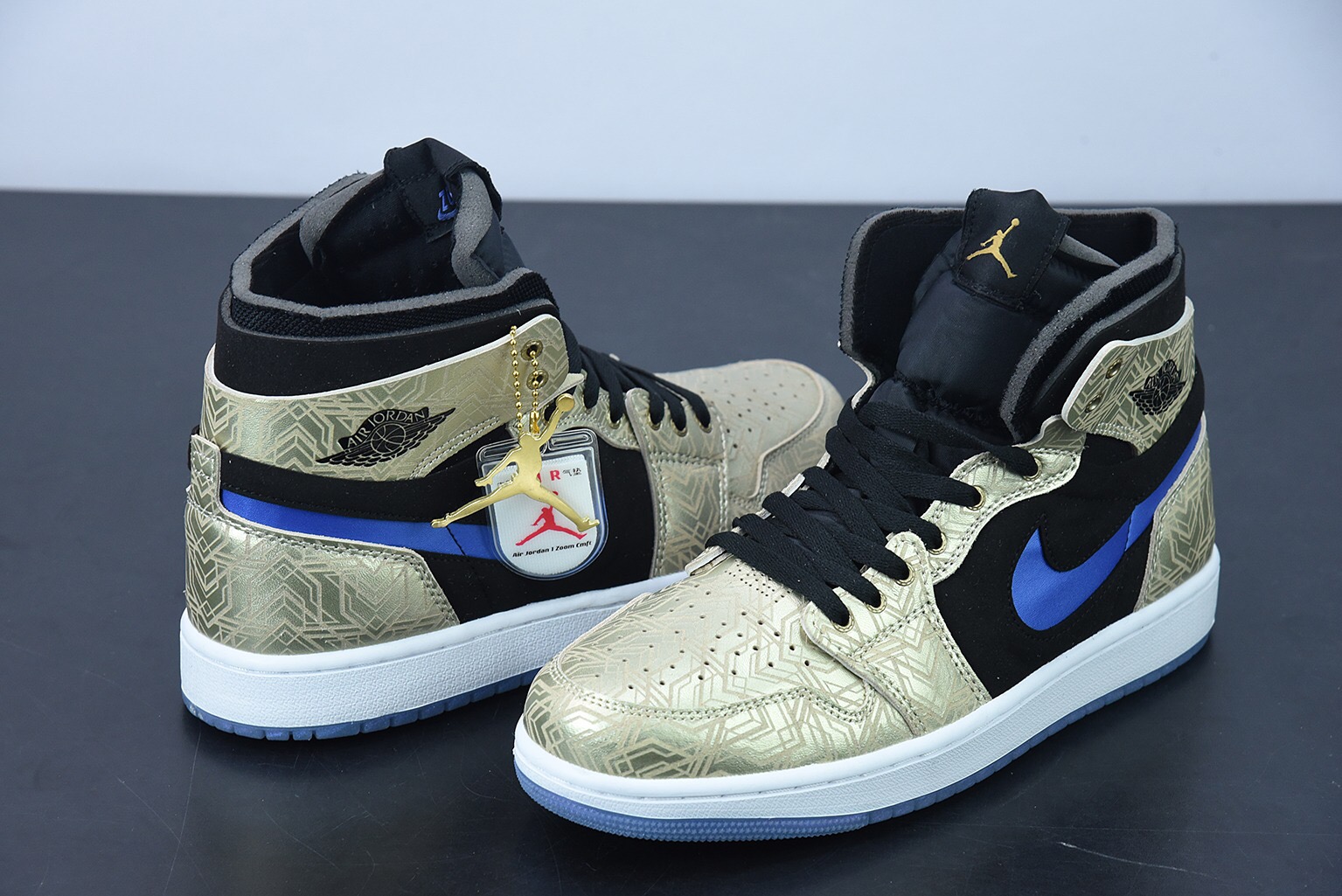 Air Jordan 1 High Zoom Air CMFT Gold Laser