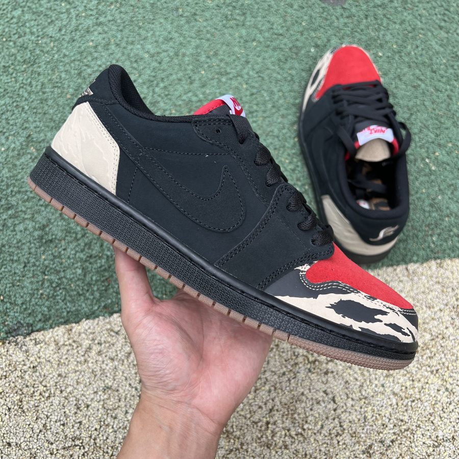 SoleFly x Air Jordan 1 Low “Carnivore”