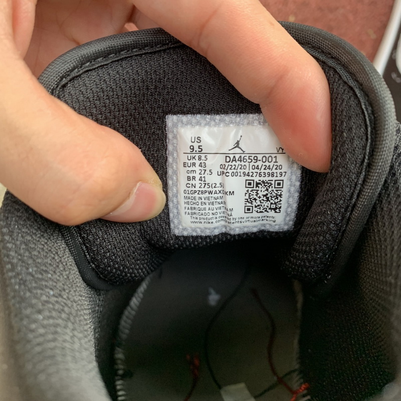 Air Jordan 1 Low Brushstroke Swoosh Black