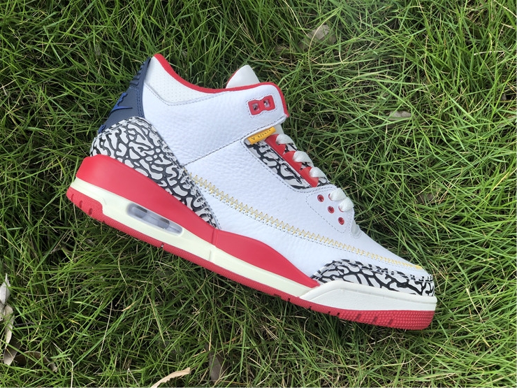 Air Jordan 3 “White Red Blue”