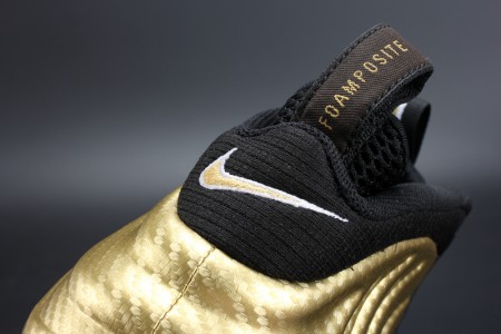 Air Foamposite Pro Metallio Gold Black mens