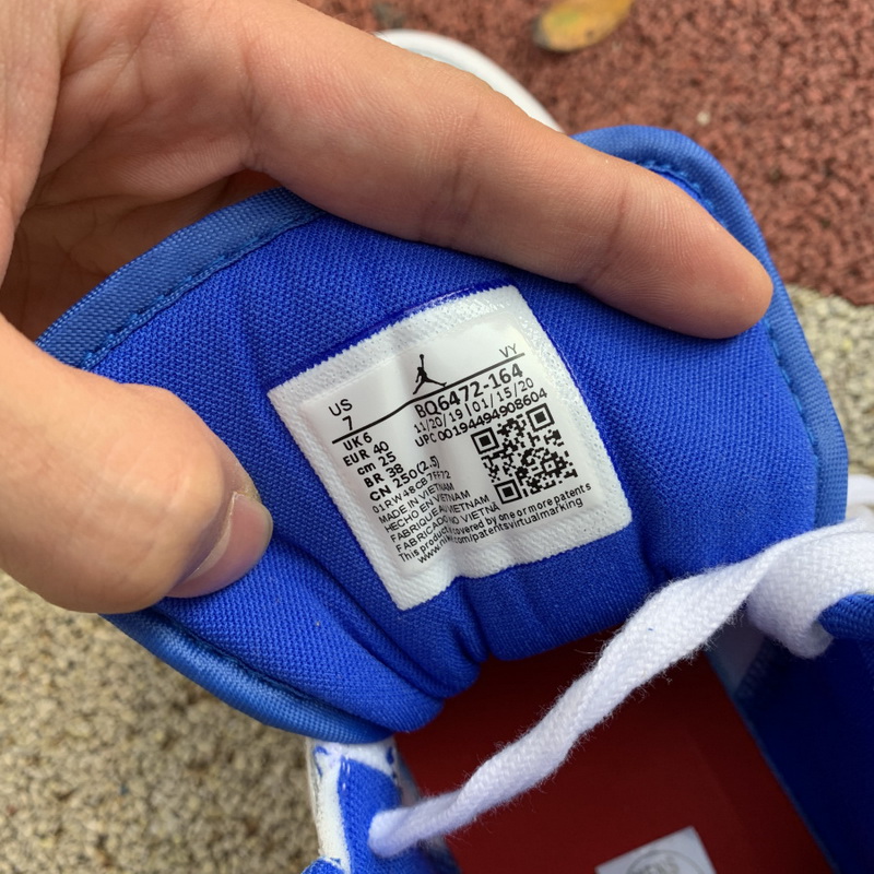 Jordan 1 Mid White Red Royal