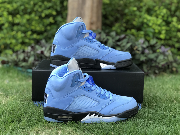 Air Jordan 5 UNC North Carolina Blue