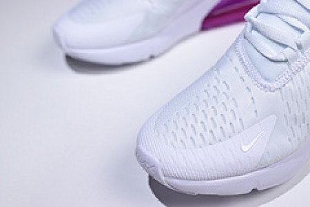Nike womens Air Max 270 whitepurple