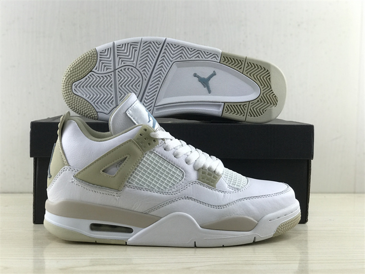Air Jordan 4 GS Linen Platinum