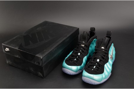 Nike Air Foamposite Pro Island Green Metallic Platinum mens