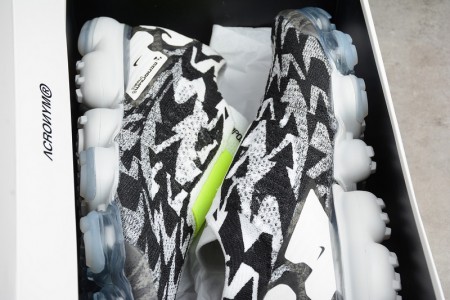 Nike Mens Air Vapormax FlyknitMoc 2 Acronym White