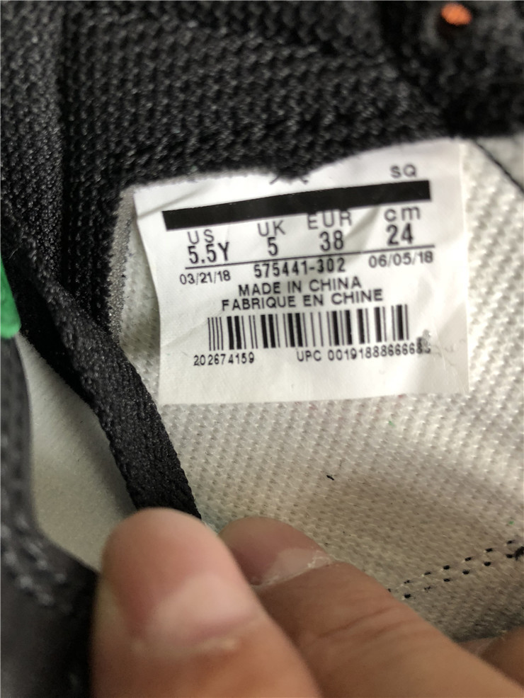 Air Jordan 1 “Green Toe” GS