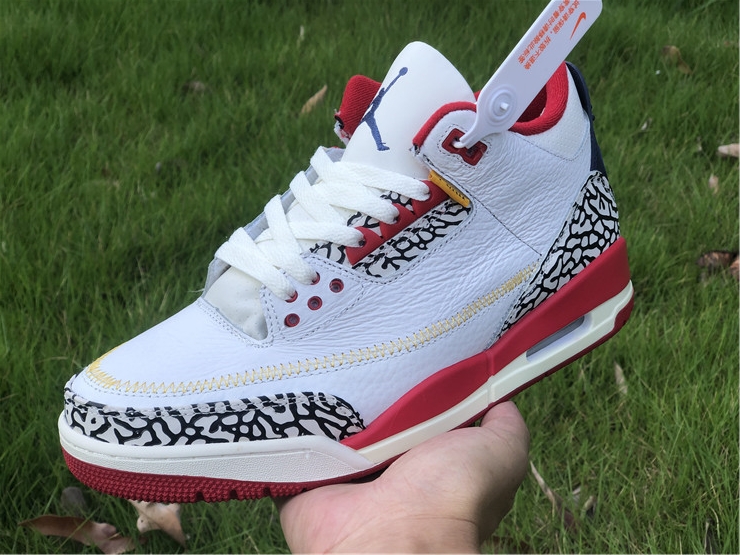 Air Jordan 3 “White Red Blue”
