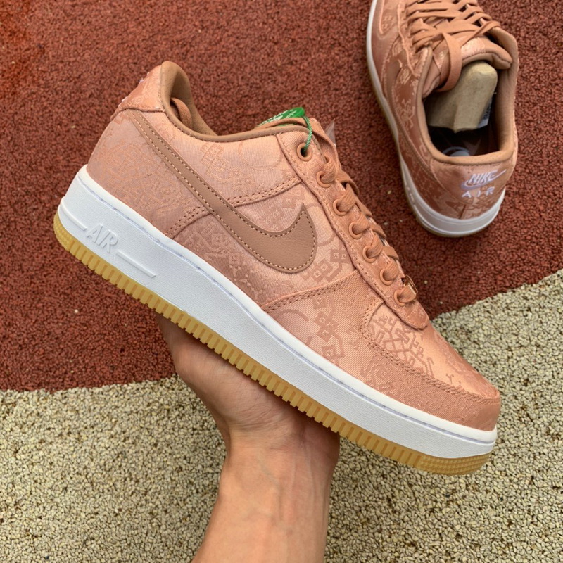 CLOT x Nike Air Force 1 Low “Rose Gold”
