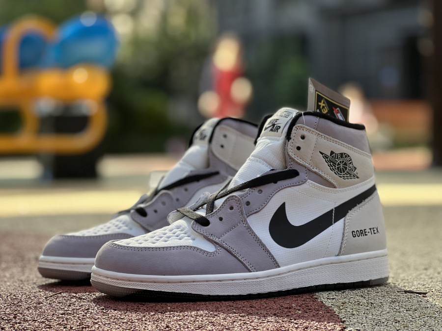 Air Jordan 1 White Grey
