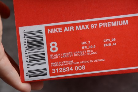 Nike Air Max 97 Black White