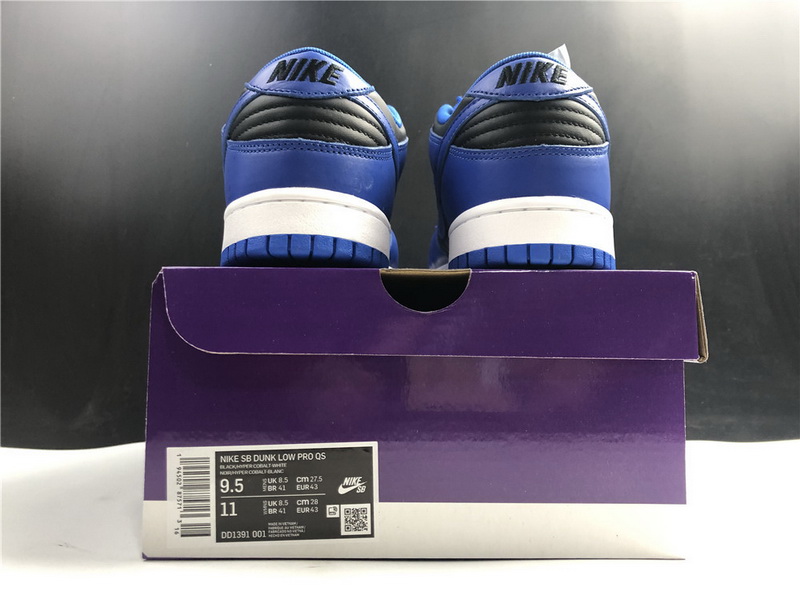 Nike Dunk Low Retro Black Hyper Cobalt (2021)