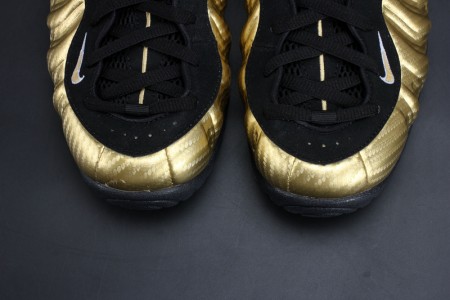 Air Foamposite Pro Metallio Gold Black mens