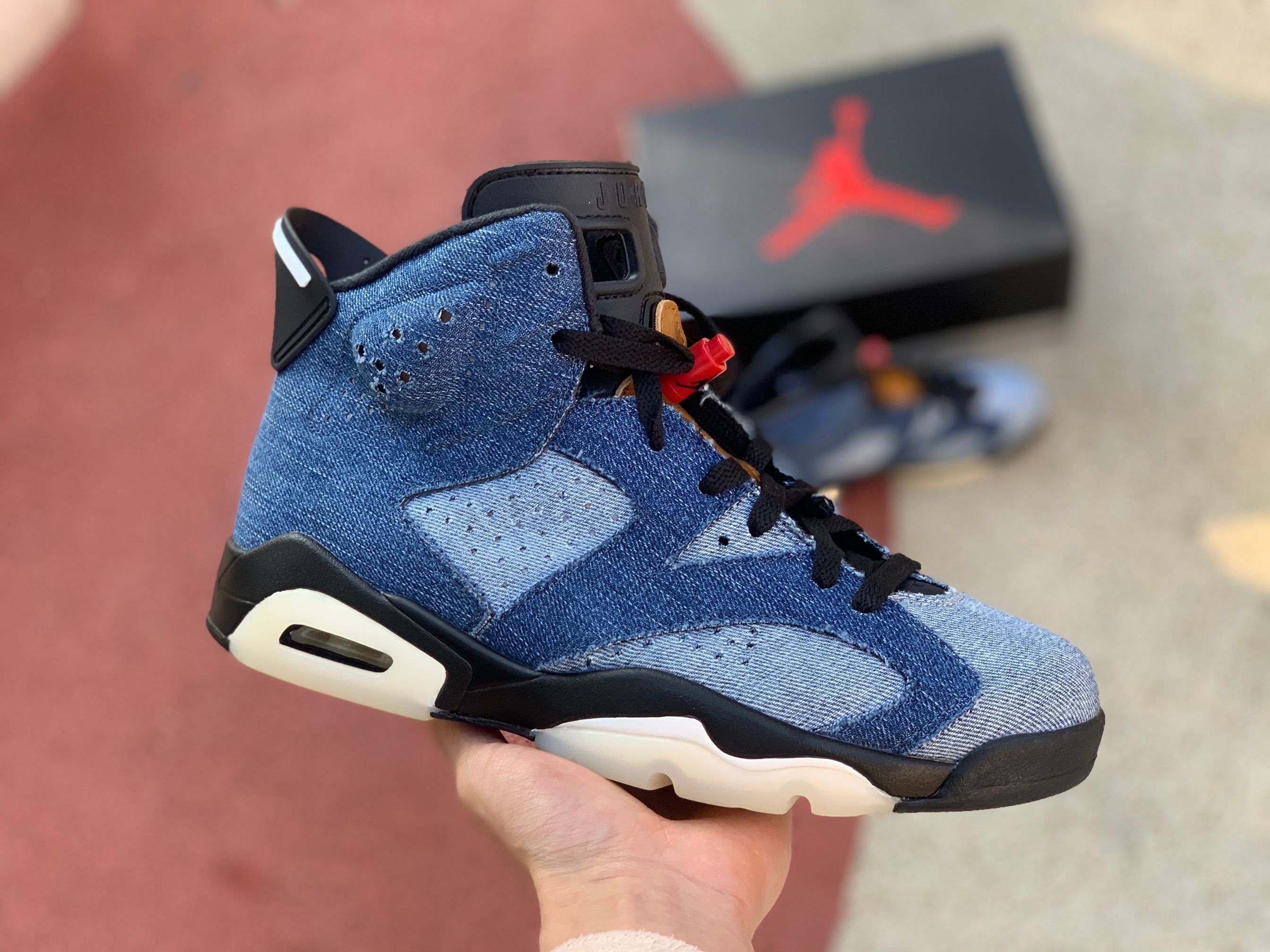 Air Jordan 6 “Washed Denim” GS