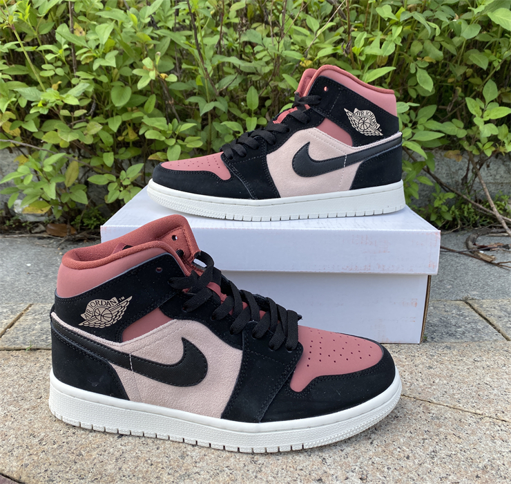 Air Jordan 1 Mid ''Rouge Gouache''