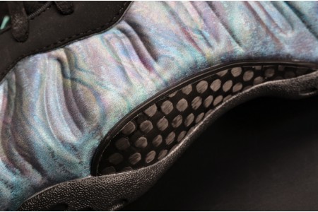 Nike Air Foamposite One PRM Abalone Black/Aurora Green mens