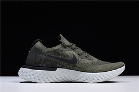 nike epic react flyknit olive