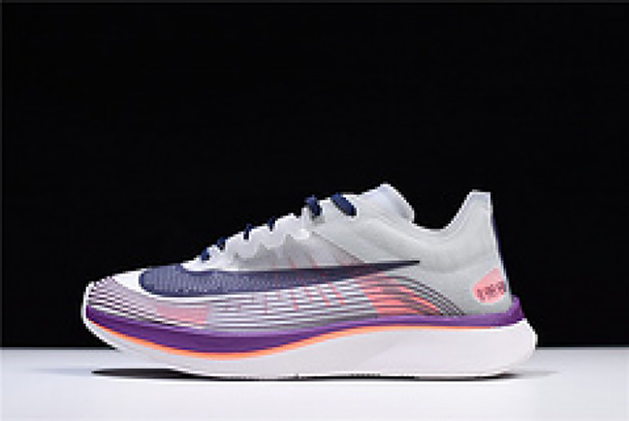 Nike mens Lab Zoom Fly SP grey purple orange