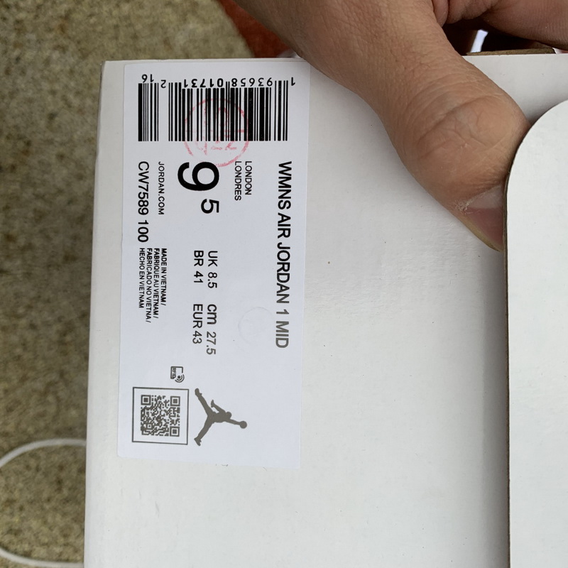 Jordan 1 Mid Nike Swoosh On Tour